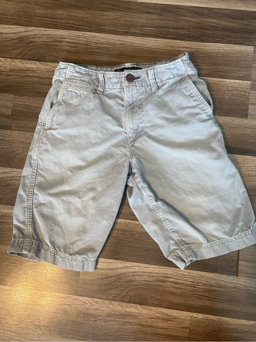American Eagle Mens Longer Length Chino Shorts